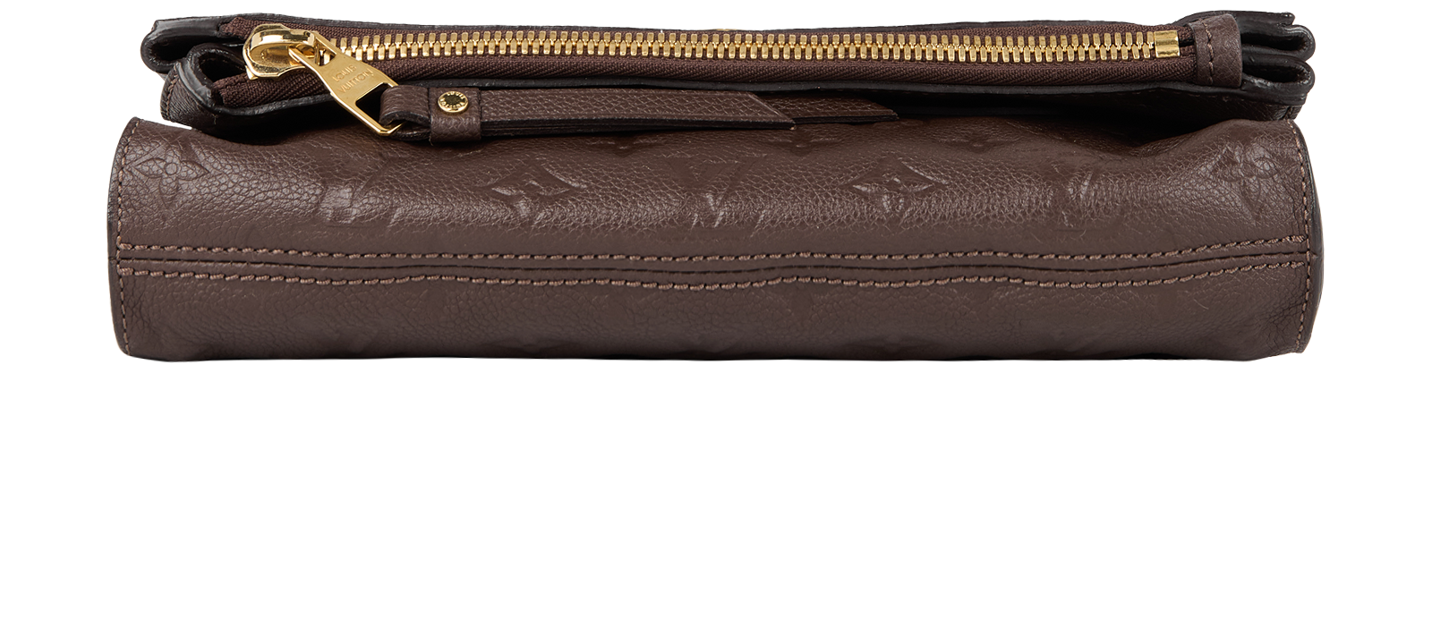 Empreinte Petillante Clutch, &pound;450, Handbags, Brown, Leather, Top view